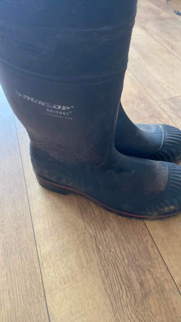 Dunlop regenlaarzen, Tuin en Terras, Ophalen of Verzenden, Zo goed als nieuw