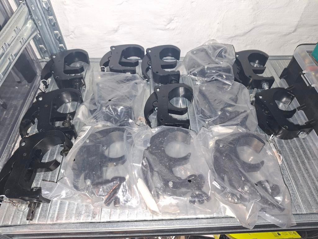 14x Briteq ultra clamp black, Muziek en Instrumenten, Licht en Laser, Ophalen