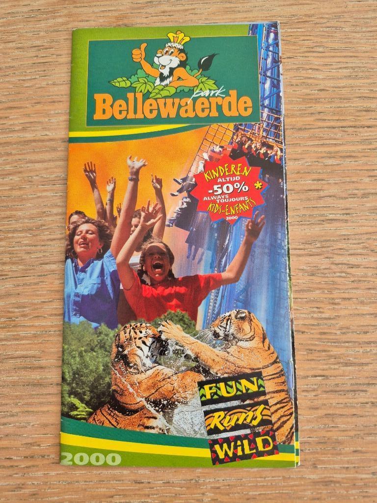 Folder Bellewaerde 2000, Collections, Enlèvement ou Envoi, Comme neuf