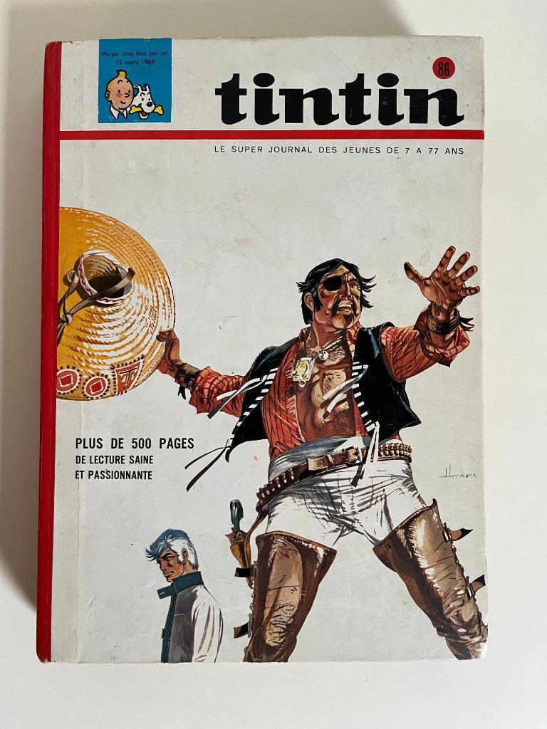 Tintin - verzamelalbum nr. 86 - Hermann - 1969, Boeken, Verzenden