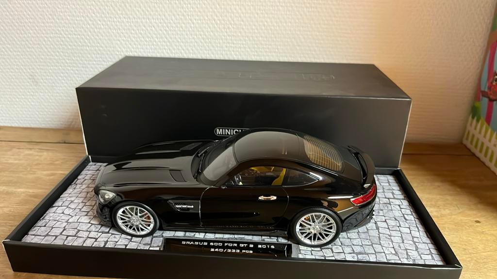 Brabus 600 pour GT S 2016-1: 18 - Minichamps, Enlèvement ou Envoi, Utilisé, Voiture, MiniChamps