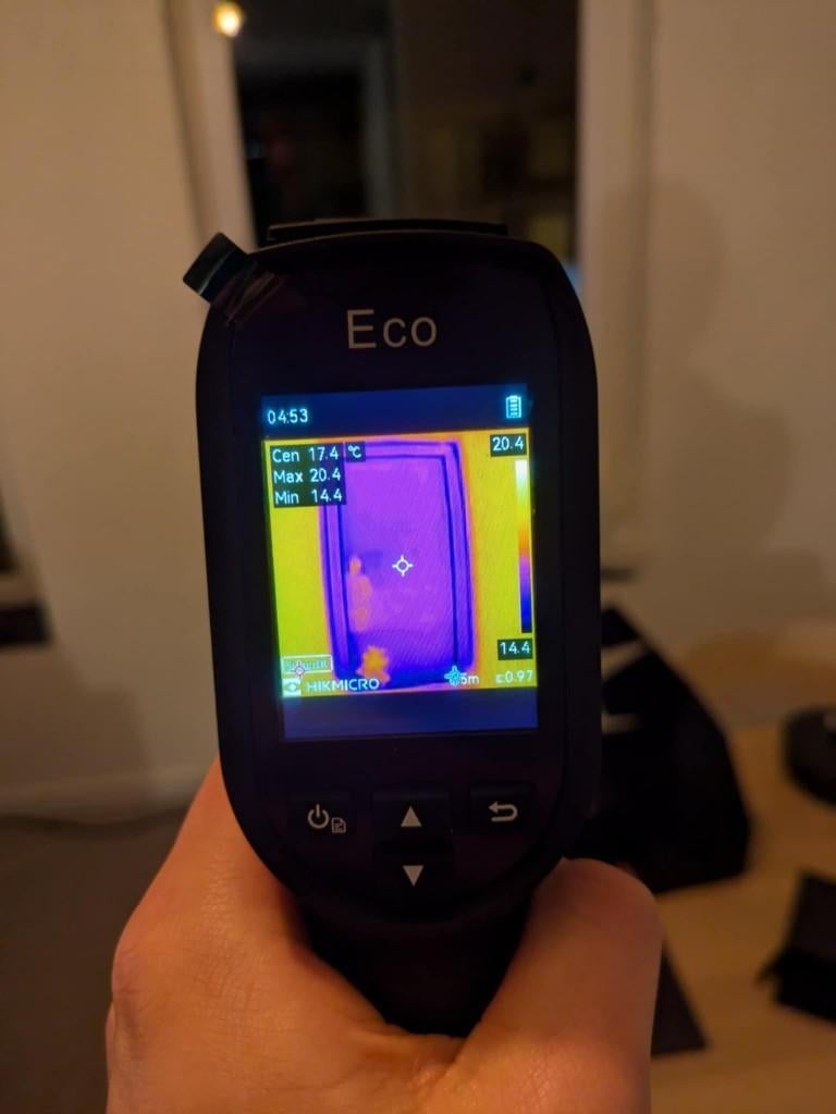 warmtecamera Huren (thermische camera / infrarood camera), Doe-het-zelf en Bouw, Gereedschap | Overige machines, Zo goed als nieuw