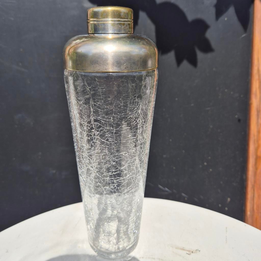 Cocqtailshaker,  elegant, vintage, Antiek en Kunst, Antiek | Glaswerk en Kristal, Ophalen of Verzenden