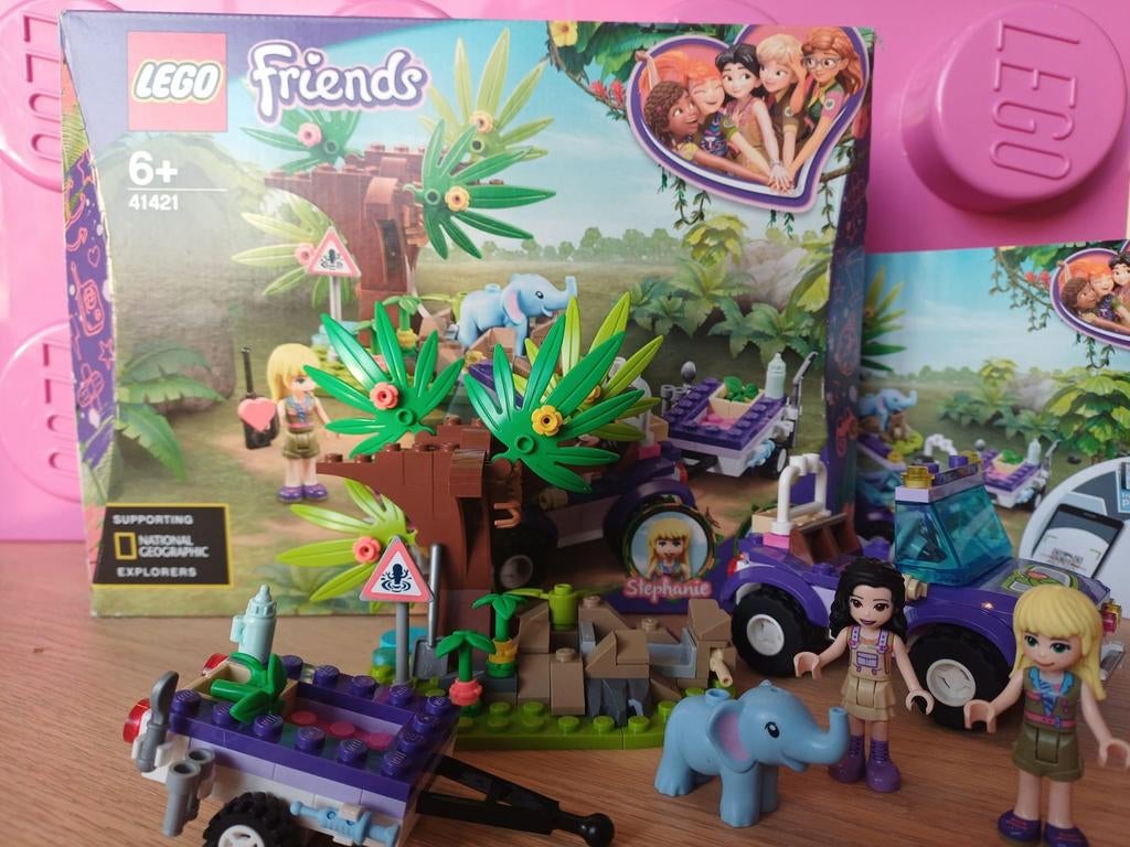 Lego friends Safari, Ophalen