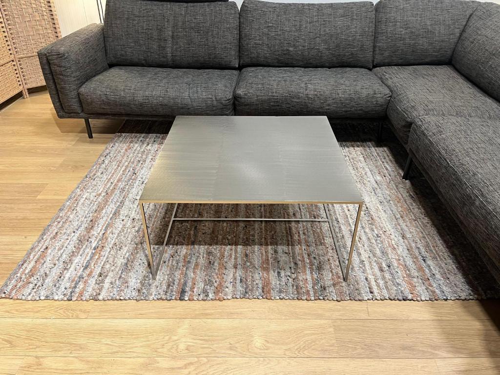 ÉTAT NEUF Minotti Leger table basse – PN 1.750€, Maison & Meubles, Salontafel Design Tafel, Moins de 50 cm, Enlèvement ou Envoi