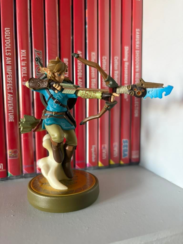 Amiibo Link Archer (Zelda - Breath Of The Wild), Games en Spelcomputers, Games | Nintendo Switch, Zo goed als nieuw, Ophalen of Verzenden