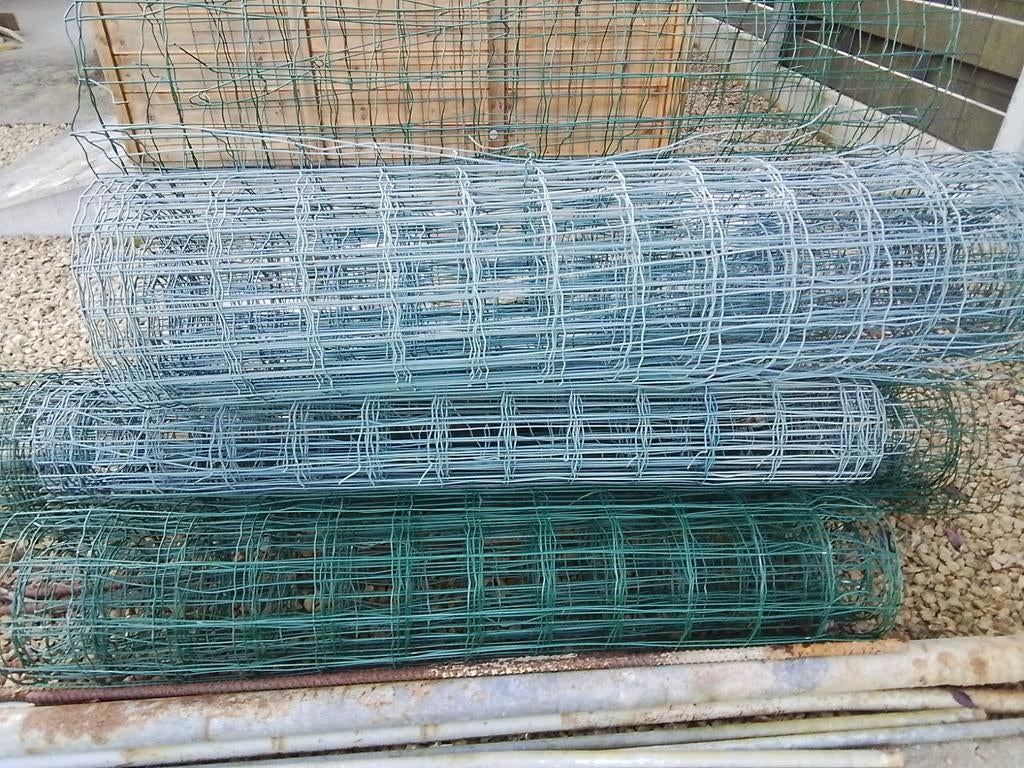 7 rouleaux de treillis, Ophalen, Gaas