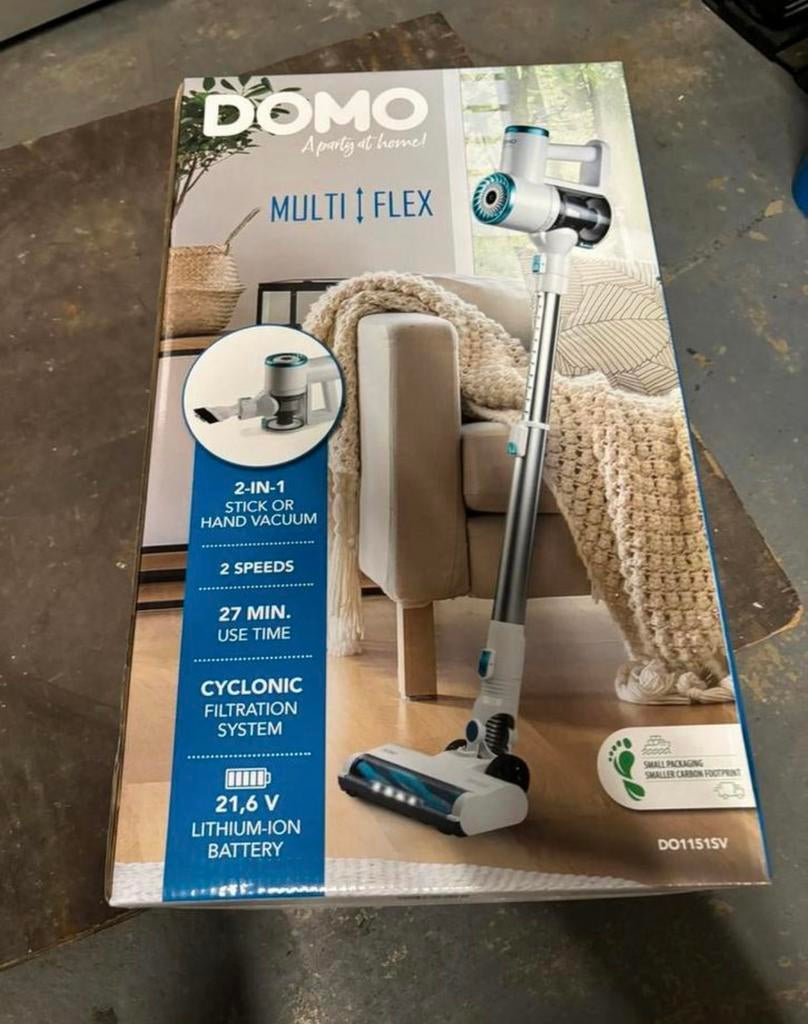 Domo aspirateur balai sans fil neuf, Electroménager, Aspirateurs, Enlèvement, Neuf, Aspirateur