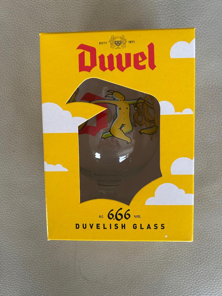 Glass Duvel 6.66 Nouveau, Collections, Verres & Petits Verres, Neuf, Verre à bière, Enlèvement ou Envoi