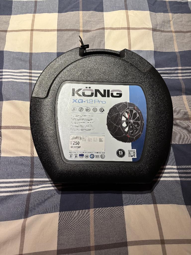 Chaine voiture König XG-12 Pro neuf, Autos : Divers, Chaînes, Enlèvement ou Envoi, Neuf