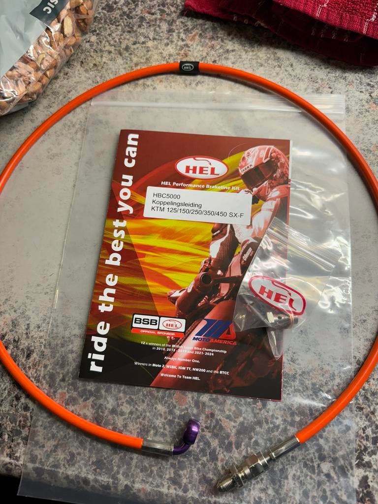 Ktm sx en sxf koppelings leiding HEL