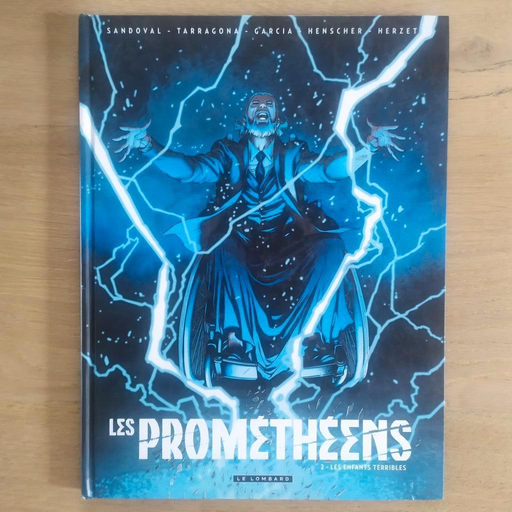 Les Prométhéens 2 Les Enfants terribles Herzet EO TBE, Eén stripboek, Ophalen of Verzenden