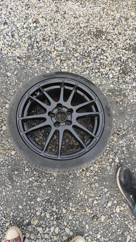 Jante 5 par 100, Autos : Pièces & Accessoires, Pneus & Jantes, 4 Saisons, 17 pouces, Enlèvement, Utilisé