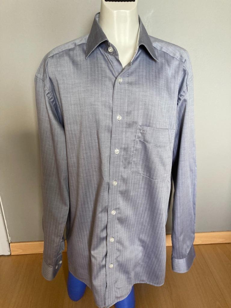 Overhemd heren Olymp, Kleding | Heren, Grijs, Olymp, Gedragen, Halswijdte 39/40 (M)