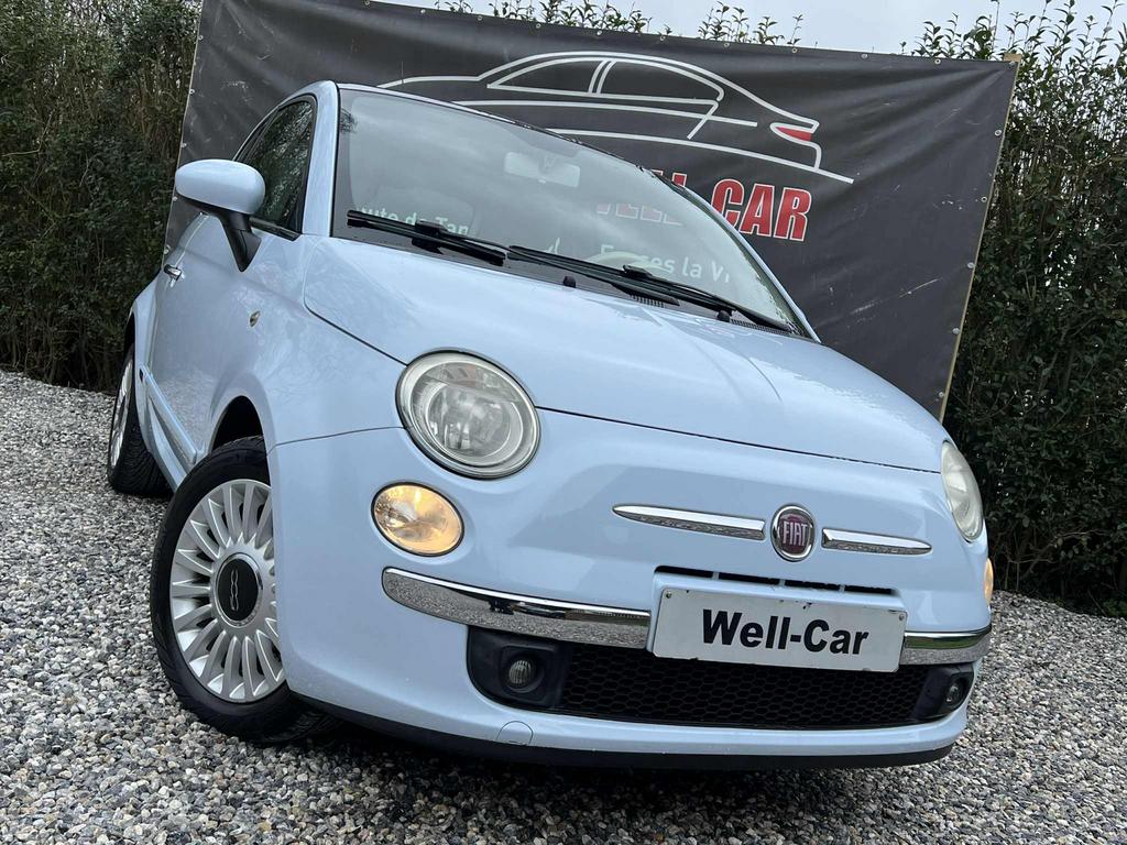 Fiat 500 1.2i 133.000km Toit Panoramique/Clim/Usb..., Voorwielaandrijving, 4 zetels, Stof, 4 cilinders