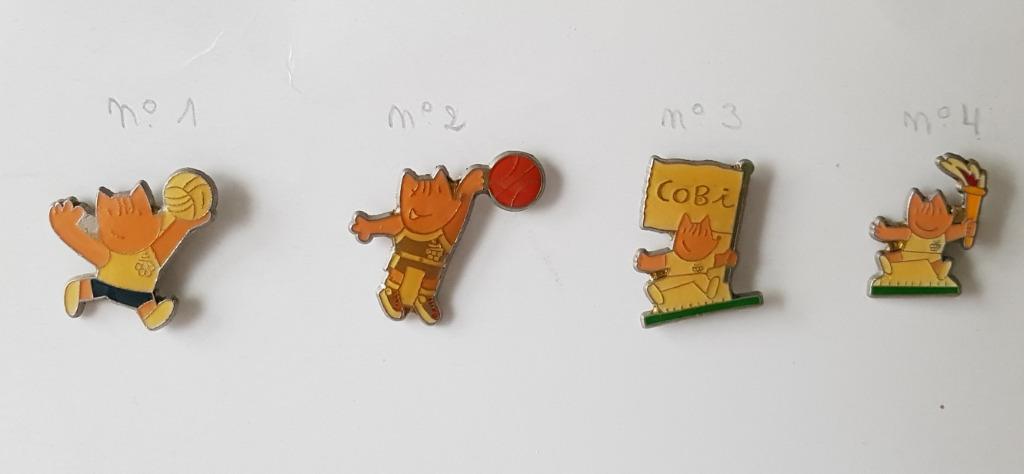 Pin mascotte COBI Olympische spelen (vintage), Verzamelen, Speldjes, Pins en Buttons, Nieuw, Speldje of Pin, Sport, Ophalen of Verzenden