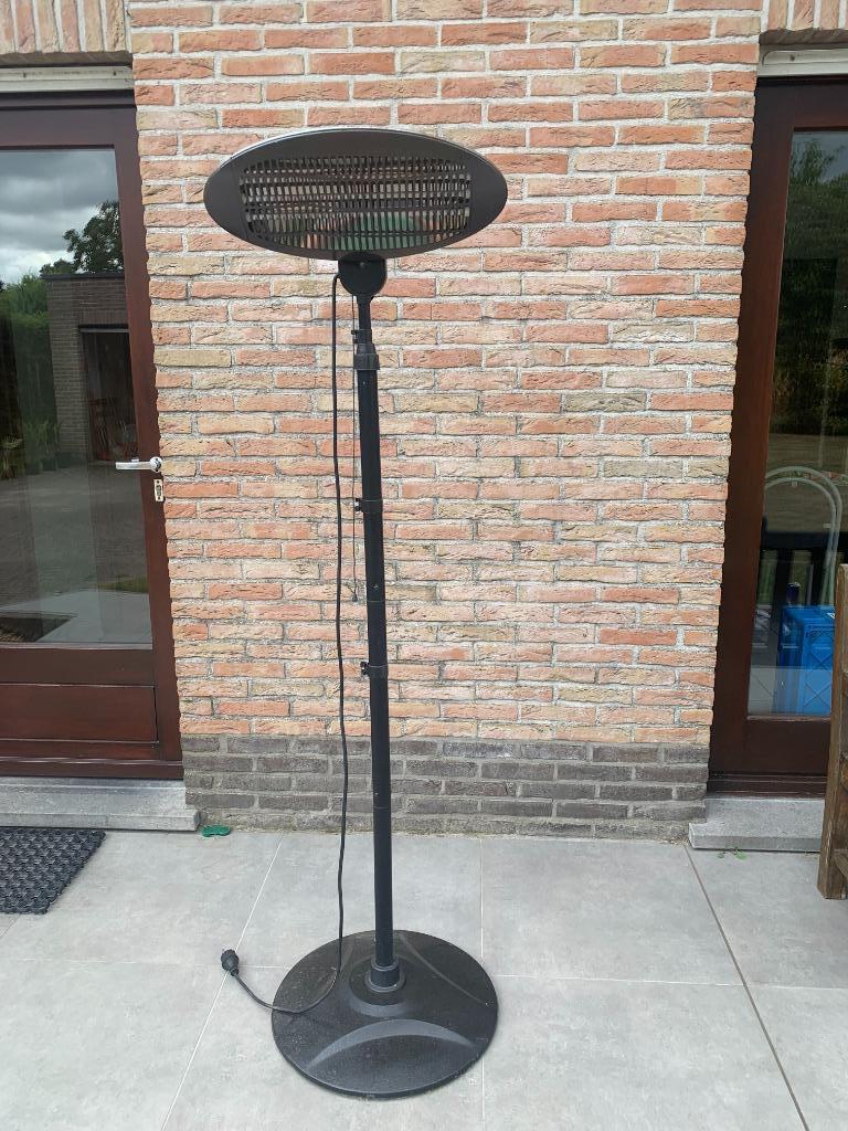 elektrische terrasverwarmer in prima staat, Draaibaar, Vloer, Zo goed als nieuw, Ophalen