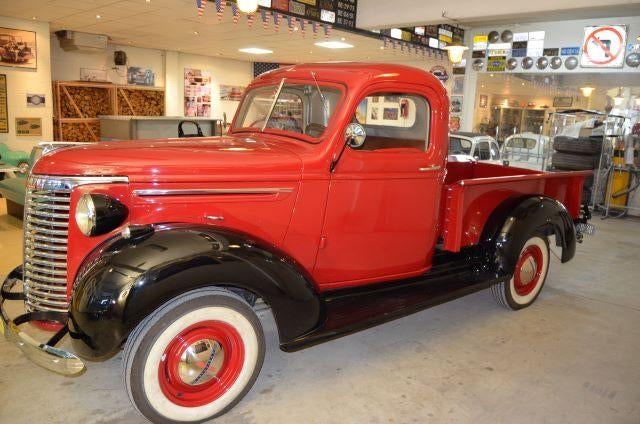 1940 Chevrolet Pick Up, Achterwielaandrijving, Beige, 3500 cc, Leder
