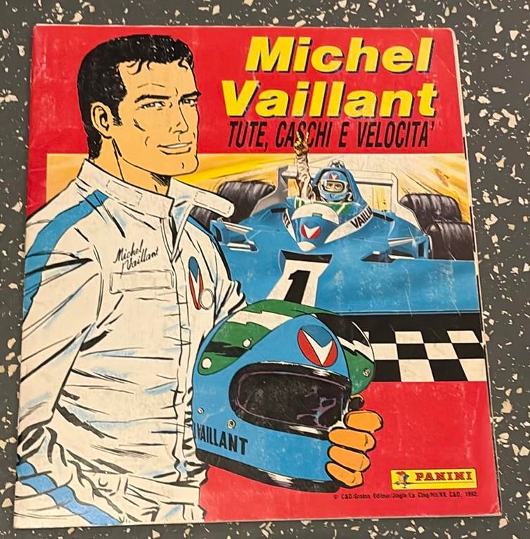 Panini Michel Vaillant, compleet album italian version, Verzamelen, Ophalen of Verzenden, Zo goed als nieuw