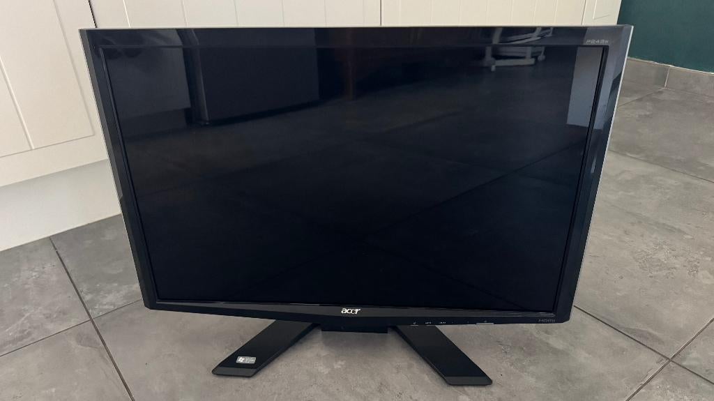 Acer P243W écran plat de PC 61 cm (24") 1920 x 1200 pixels, HDMI, 1 à 2 ms, Full HD, 60 Hz ou moins