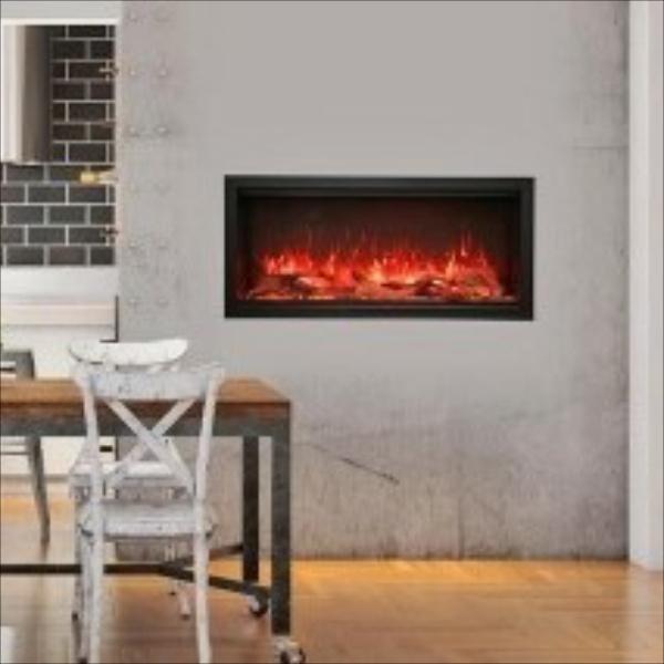 Prijsknaller Amantii elektr. haard type SYM 42 Toonzaalmodel, Enlèvement ou Envoi, Comme neuf, Poêle