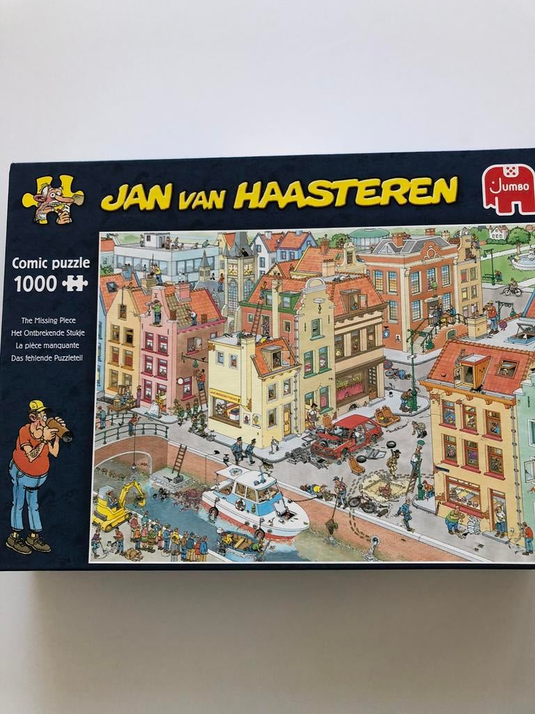 Puzzel Jan van Haasteren, Hobby en Vrije tijd, Ophalen, Zo goed als nieuw