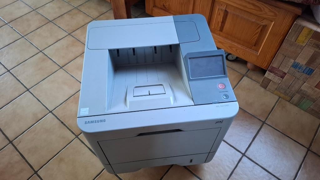 PRO NETWERK LASERPRINTER SAMSUNG ML 5015 ND, Ophalen, Gebruikt, Zwart-en-wit printen, Laserprinter