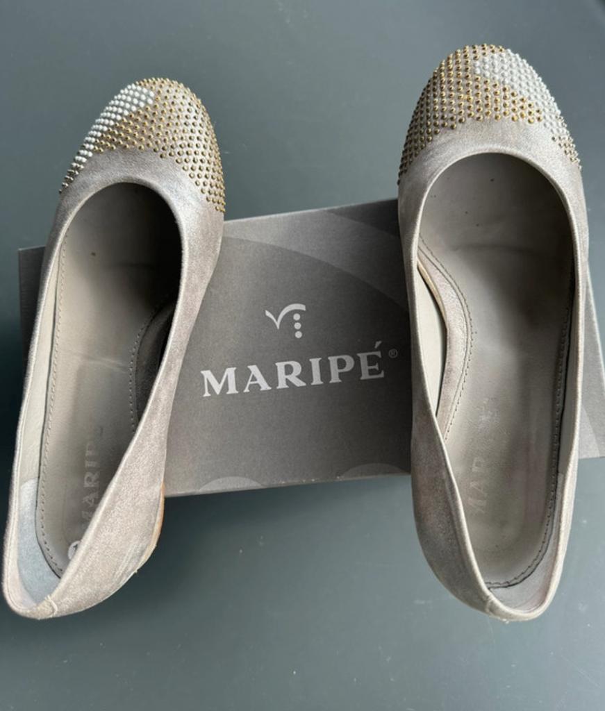 Ballerines argentées taille 37,5, Enlèvement ou Envoi, Comme neuf