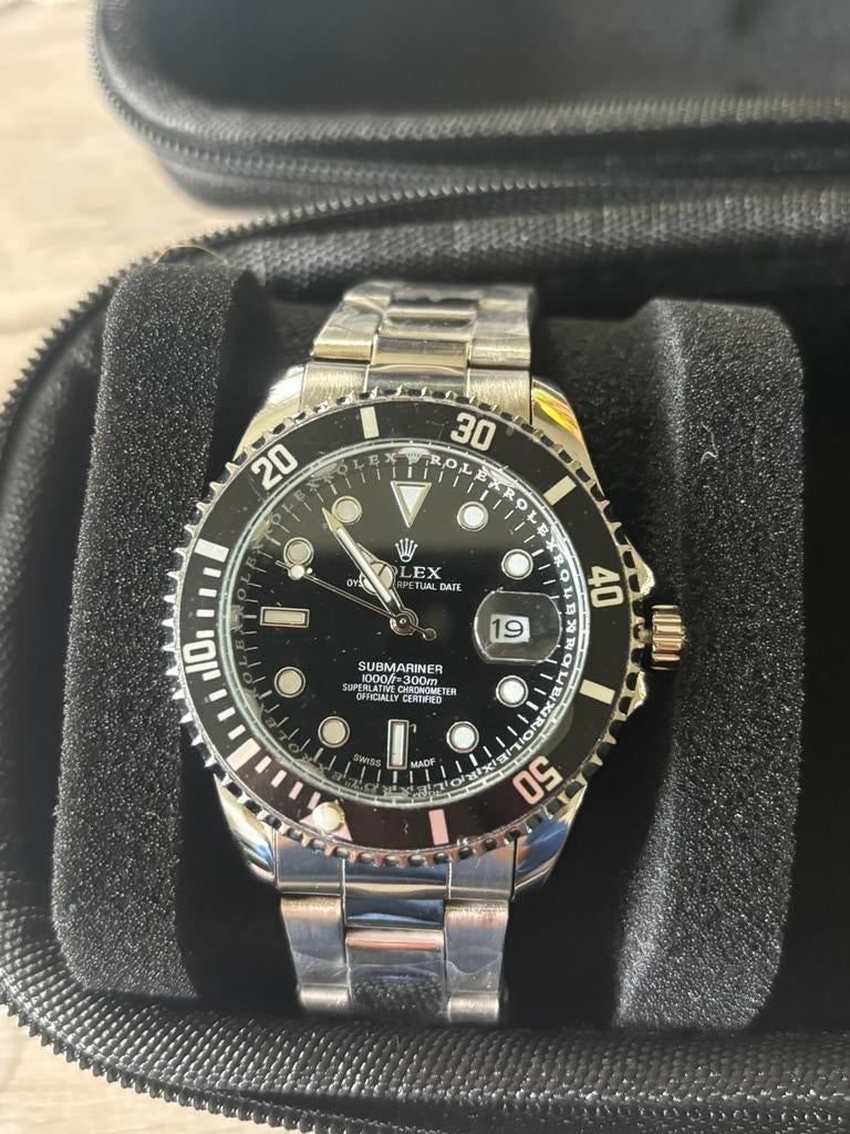 Rolex horloge, Enlèvement ou Envoi, Argent, Rolex