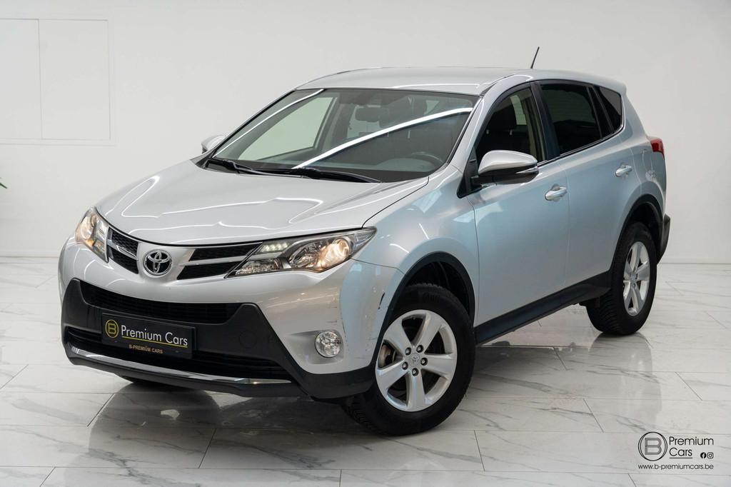 Toyota RAV 4 Zetelverwarming! Cruise! Trekhaak! Lichte Vrach, Auto's, Gebruikt, Zwart, 4 cilinders, 2135 kg