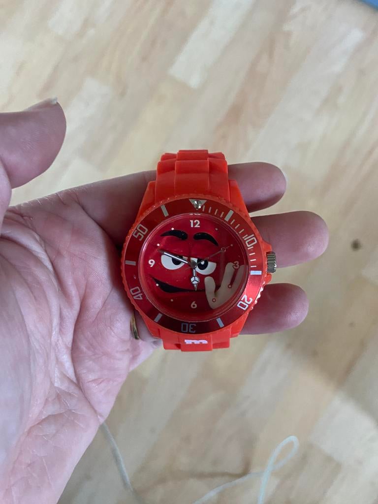 Horloge M&M’s, Collections, Marques & Objets publicitaires, Enlèvement, Neuf, Autres types