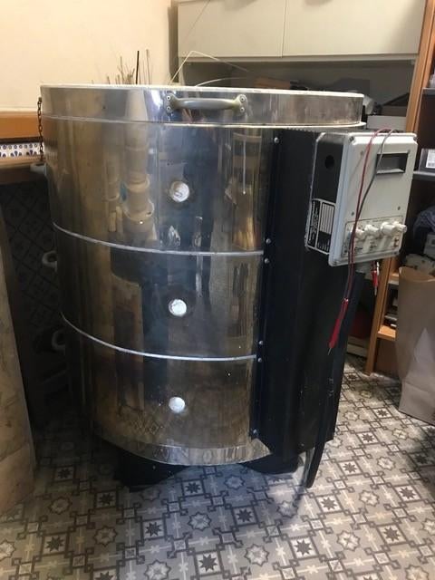 Four céramique 200 L – 1300C – triphasé – à anneaux empi