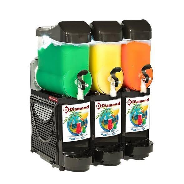 Machine Distributeur Granita & Sorbet Diamond – 3x10 L, Electroménager, Enlèvement ou Envoi, Neuf, 8 personnes et plus