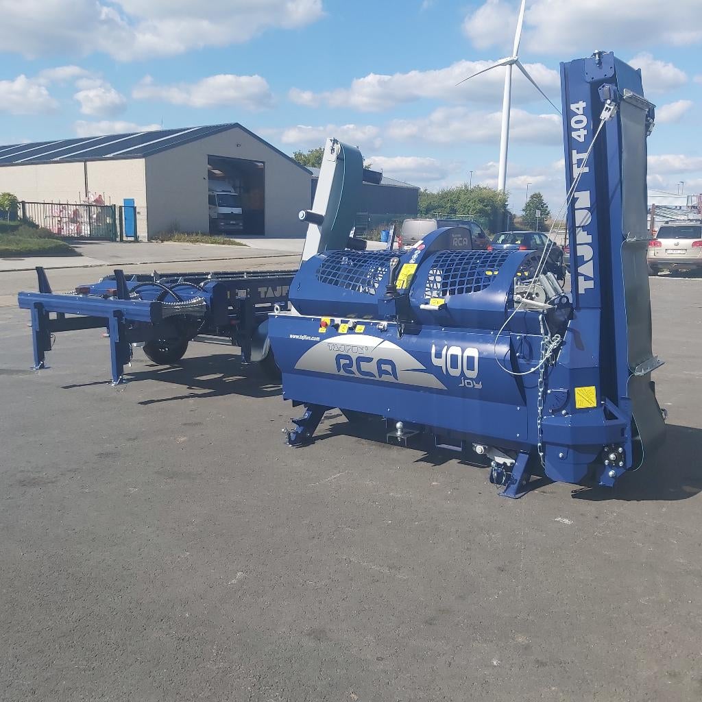 Zaagkloofmachine TAJFUN RCA 400, 6 m³ of meer, Ophalen, Beukenhout, Stammen