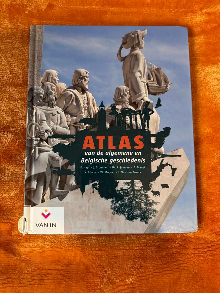 Atlas van de algemene en Belgische geschiedenis, Boeken, Ophalen, Nederlands