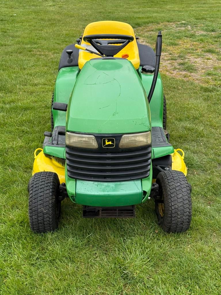 Zitmaaier john deere LTR166, Tuin en Terras, Ophalen, Gebruikt, Opvangbak, 90 tot 120 cm