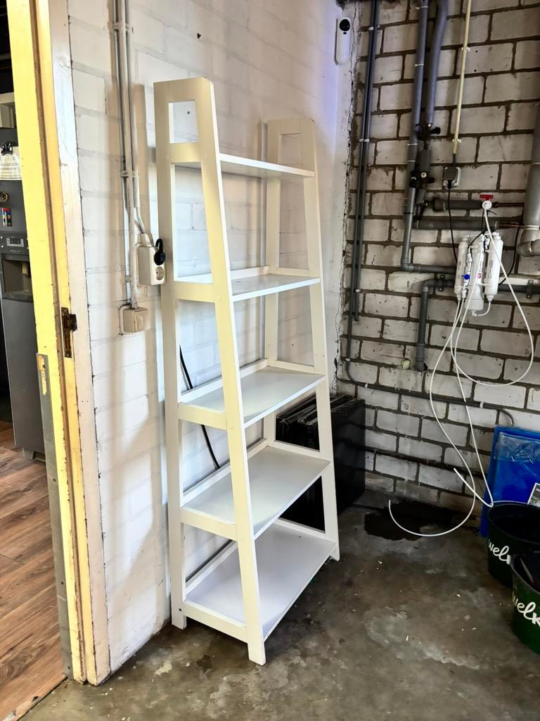 Witte open kast multifunctioneel, Ophalen, Gebruikt