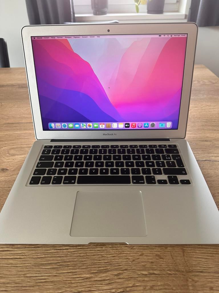 MacBook Air 13” (2017) incl. oplader – 256GB – Werkt perfect, Computers en Software, Apple Macbooks, Ophalen, 256 GB, 8 GB, 13 inch
