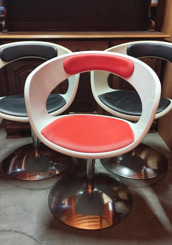 retro.vintage design stoelen jaren 60, Antiek en Kunst, Ophalen