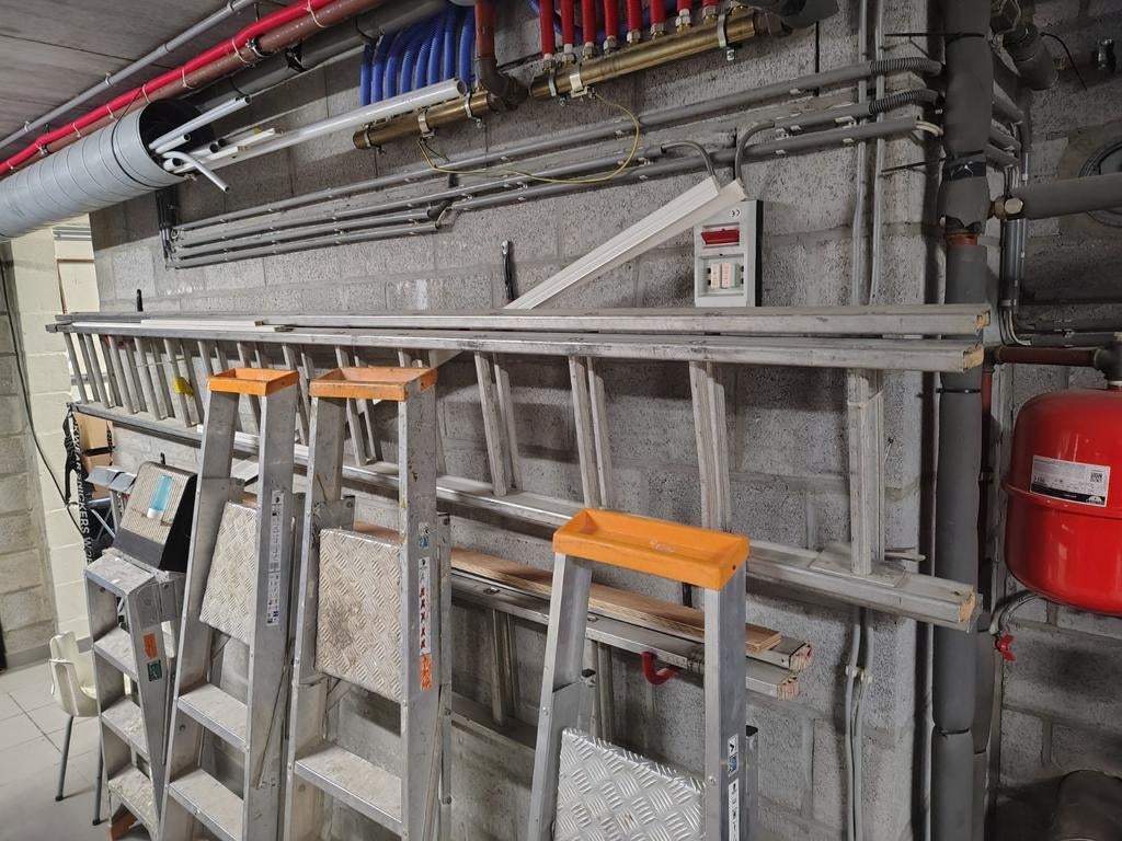 Ladder 2x14 treden, Enlèvement