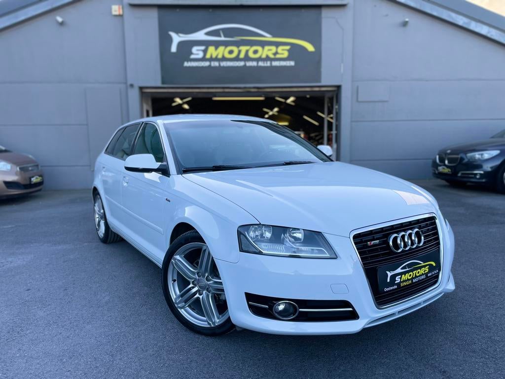 Audi A3 1.6 TDI  S-Line | Airco | Cruise | Gps | GARANTIE |, Bluetooth, Leder, Bedrijf, Euro 4