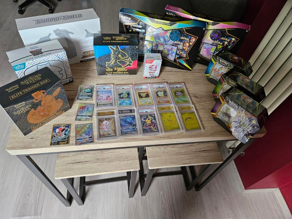 Pokemon sealed items, gegrade kaarten, Hobby en Vrije tijd, Ophalen of Verzenden, Booster