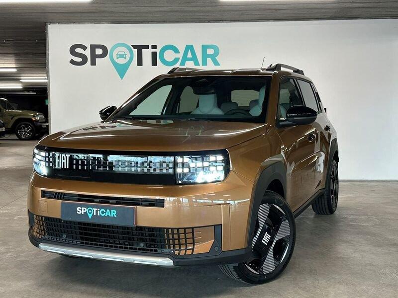 Fiat Grande Panda Hybrid 1.2 Hybrid 100 DCT La Prima, Auto's, Stof, 44 kWh, Bedrijf, 5 zetels