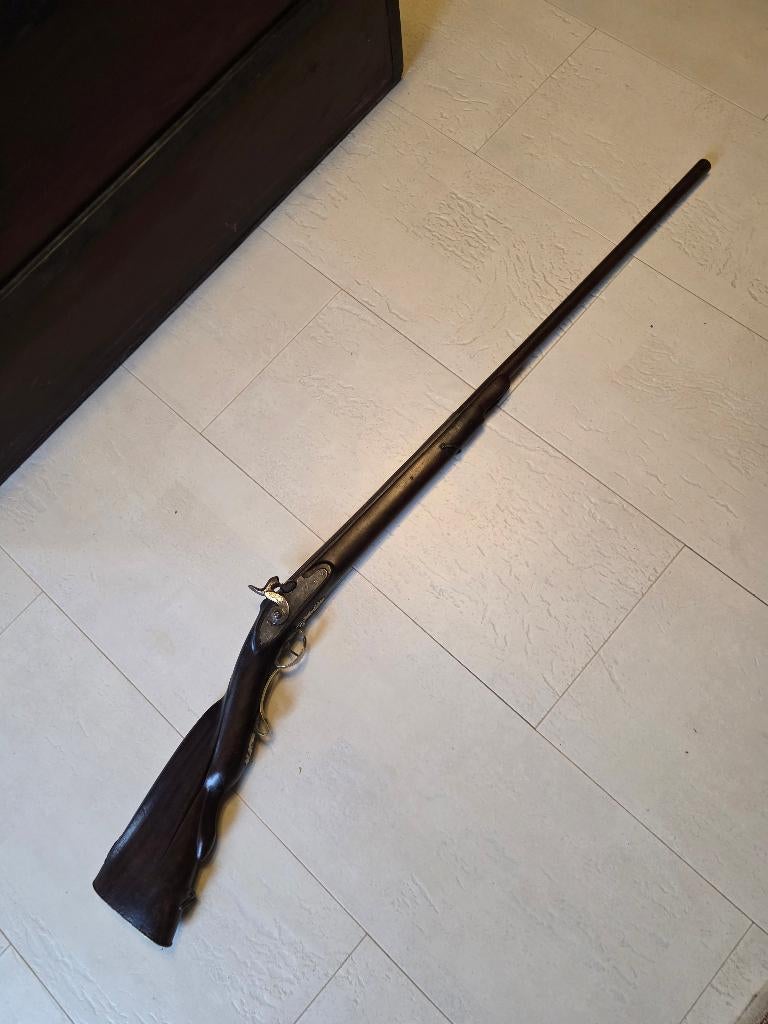 Spaans Percussie-jachtgeweer – P.M.A. (Eibar) – 1850, Ophalen, Overige soorten, Overige typen