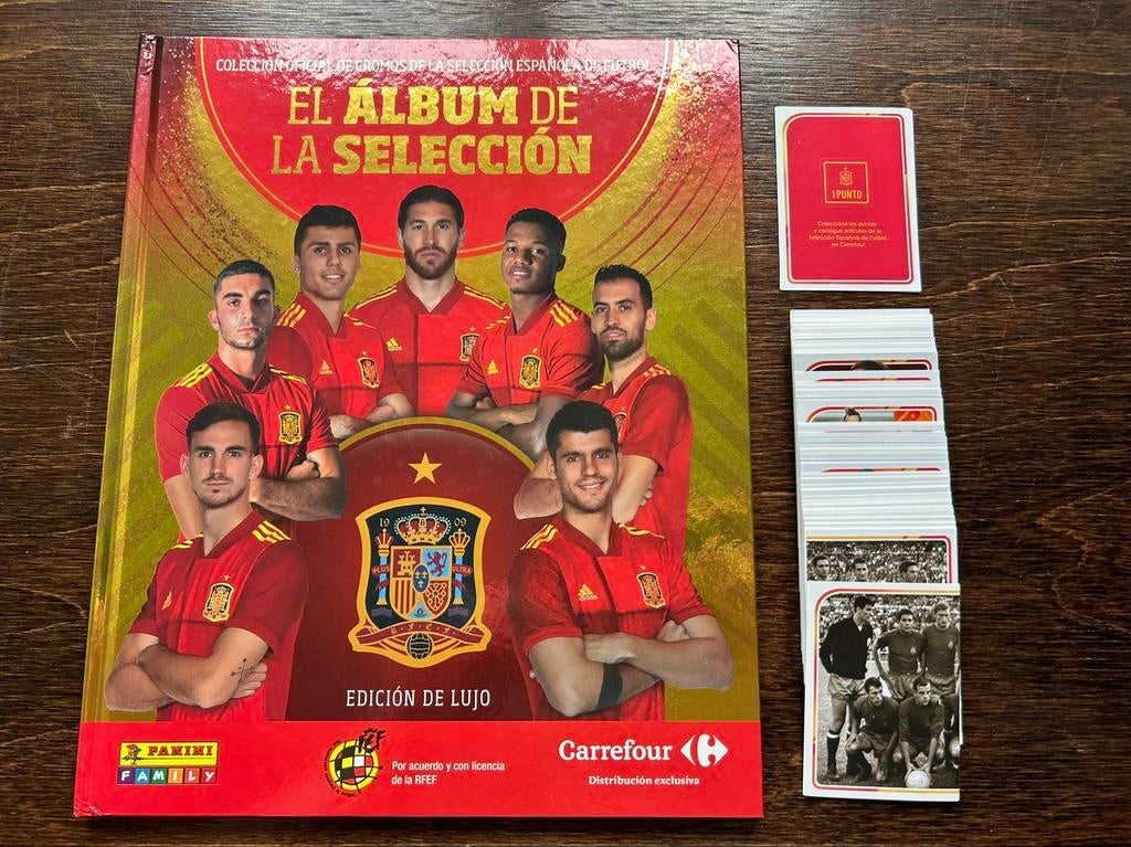 Panini Espagne « El album de la selection » complet, Enlèvement ou Envoi, Comme neuf, Plusieurs autocollants