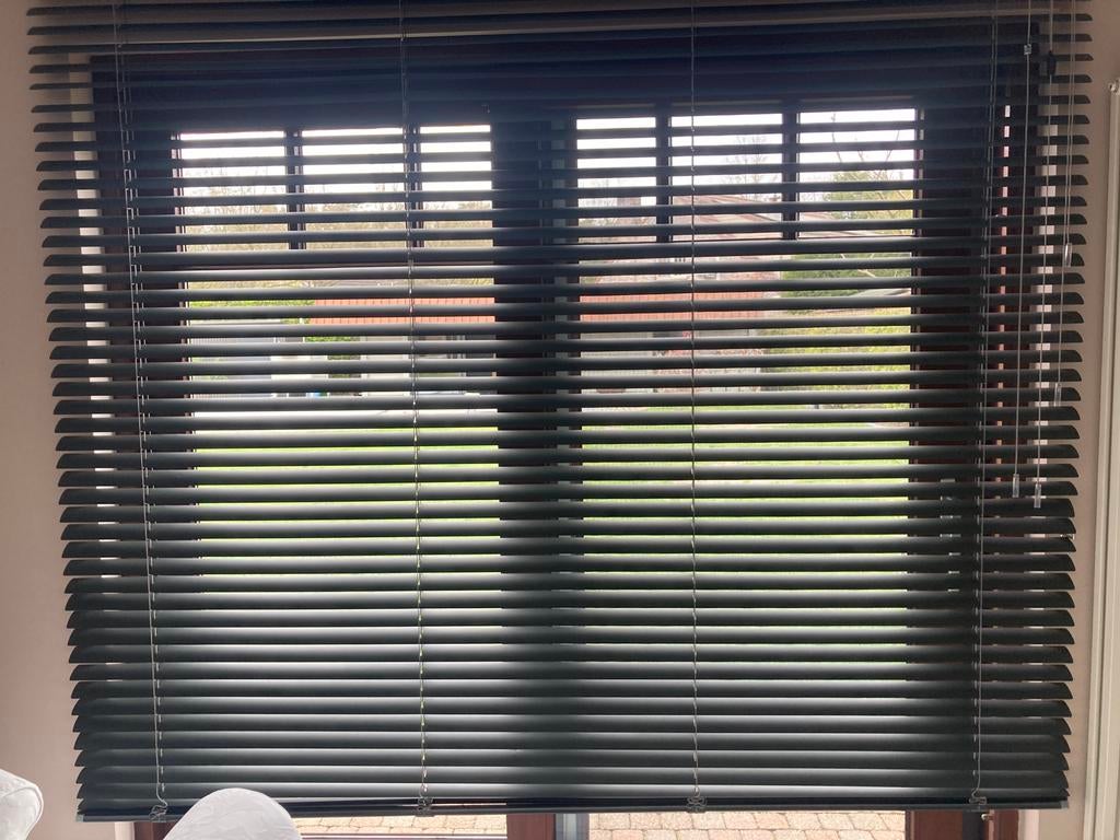 Jaloezie aluminium 50mm hoogte 250cm x b 285cm, Ophalen, Gebruikt