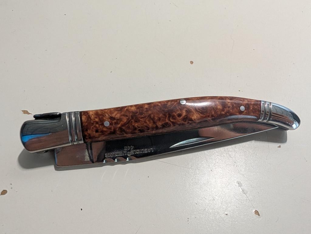 Couteau de poche Laguiole l'Eclair NEW, Enlèvement ou Envoi, Comme neuf