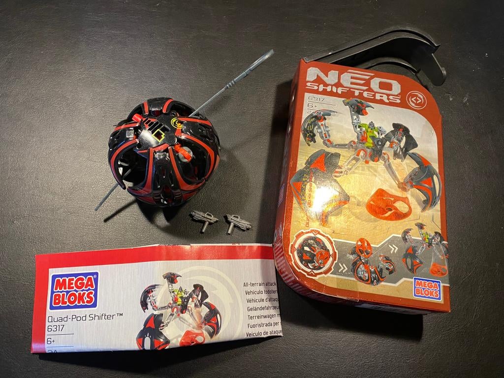 MegaBloks set 6317 Quad Pod Shifter., Ophalen of Verzenden, Zo goed als nieuw, Megabloks