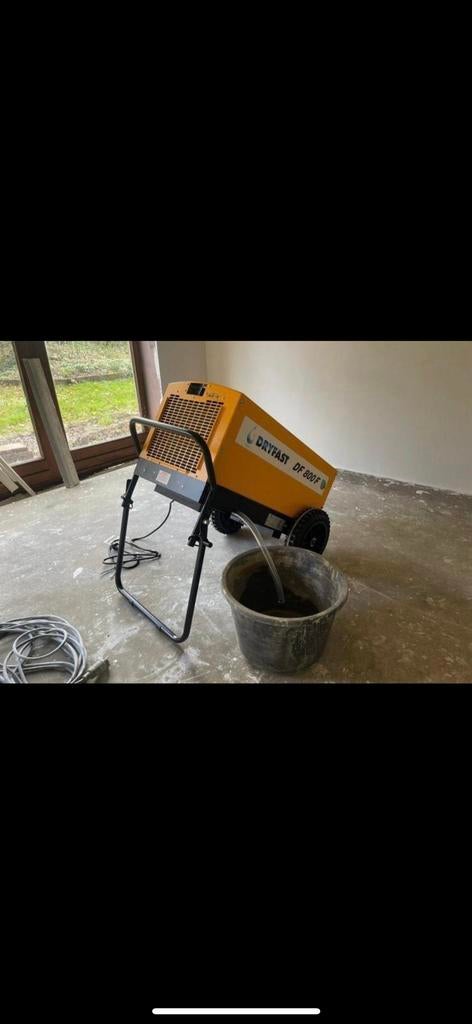 Te huur professioneel bouwdroger vandaag geleverd, Doe-het-zelf en Bouw, Ophalen, Zo goed als nieuw