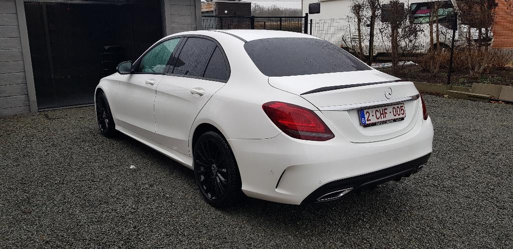 Mercedes C180 AMG PACK, Auto's, Mercedes-Benz, Automaat, Wit, Berline, 5 deurs
